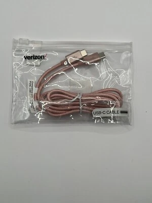 Verizon USB-C Cable CABCTOCRSGLD-M - Brand New - Fast Shipping - Image 1 of 2