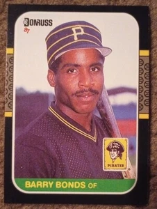 1987 Donruss Baseball Barry Bonds Base Rookie Karte #361 im Ex-nm Zustand - Bild 1 von 2