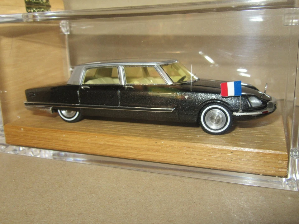 Rare Kit Heco Miniatures France Citroën DS 21 Présidentielle 1:43 Neuf + Boite - Photo 1/4