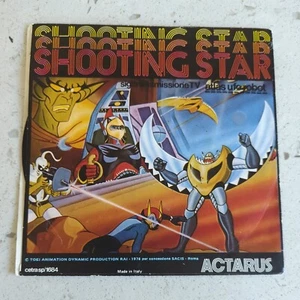 Actarus UFO Robot 7" Shooting Star - 45 RPM-Zither Sp 1634 - Picture 1 of 4