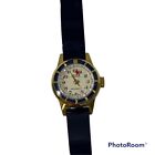 Vintage Ravisa 17 Jewel Navy Blue Wrist Watch