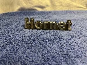 Silver American Motors Hornet Hood Or Fender Emblem 1970 to 72. 71408.     Q3 - Picture 1 of 6