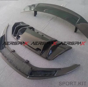 For Audi R8 Carbon Fiber GT Wing Front Rear Bumper Diffuser Lip Body Kit V Style - Imagen 1 de 7