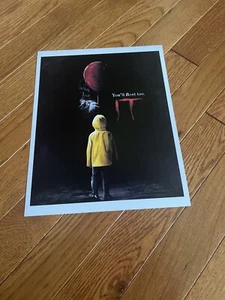 Stephen King IT Art Print Photo 8x10” Poster Bathroom PENNYWISE Horror - Picture 1 of 1