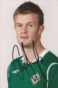 NORTHERN IRELAND & WEST BROM: CHRIS BRUNT SIGNED 6x4 PORTRAIT PHOTO+COA - Picture 1 of 1