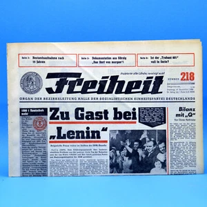 DDR Freiheit 15.09.1964 Geburtstag Hochzeit Sangerhausen 15.9.1964 15. September - Bild 1 von 1