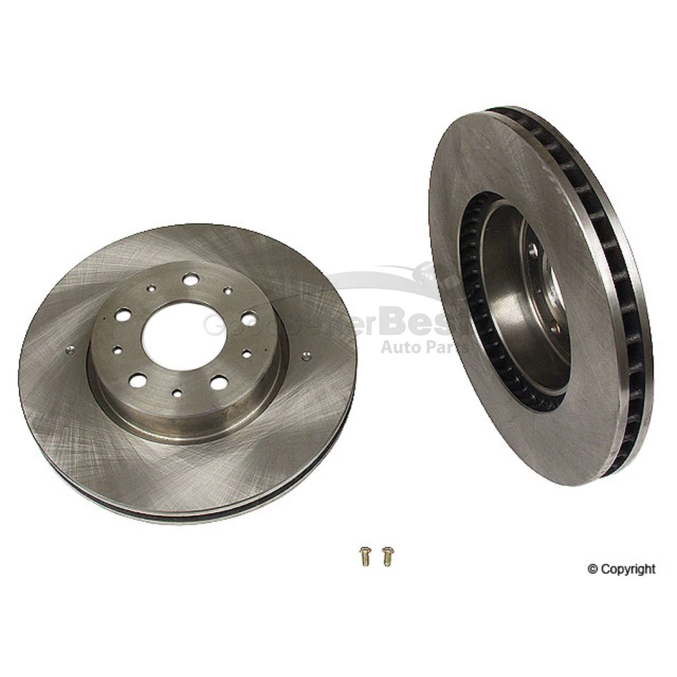Um novo rotor de freio a disco Brembo dianteiro 09531510 6848902 para Volvo 740 780 940 960 - Imagem 1 de 1