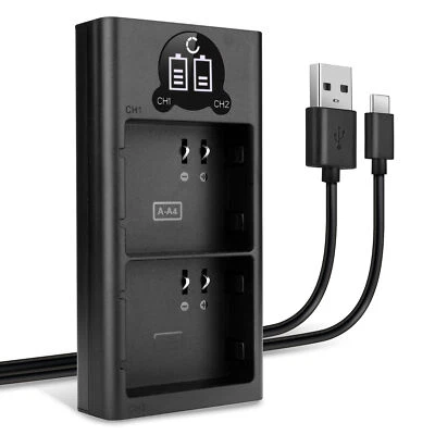 CELLONIC USB Dual Ladegerät für Arlo Ultra 2 VMA5400 Pro 4 Doppelladegerät Ladekabel