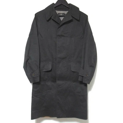 Used RRL Double RL Stainless Steel Collar Coat XS Size 165 88A Charcoal Gray - Image 1 of 4