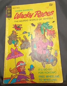 Hanna Barbera Wacky Races Comic Book 1971 The Weirdo World of Wheels May Issue - Picture 1 of 8