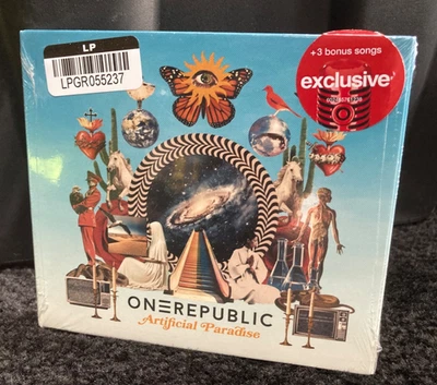 • One Republic Artificial Paradise Target Exclusive CD 3 Bonus Songs Mirage NEW! - Imagem 1 de 2