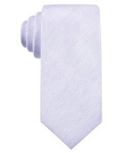 Ryan Seacrest Distinction Men's Seasonal Solid Slim Tie Purple One Size B4HP - Picture 1 of 1