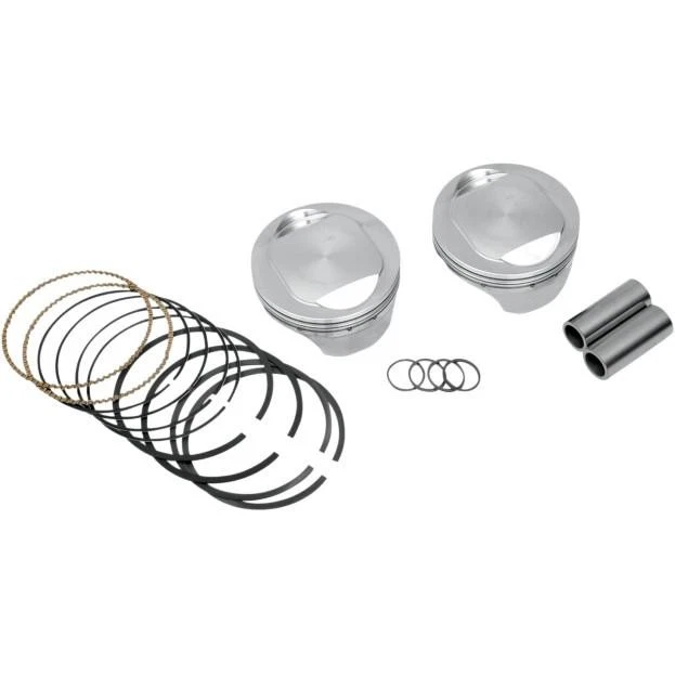 KB Performance Hypereutectic Piston Kit (80ci., Domed) - .010in. Oversize to ... - Image 1 of 1