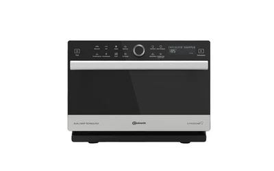 BAUKNECHT MW 3391 SX, Mikrowelle (1000 Watt, Grillfunktion, Heißluftfunktion & D - Bild 1 von 3