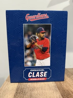 Emmanuel Clase Bobblehead 2023 Progressive Field Stadium Give Away - Image 1 of 3