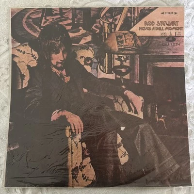 ROD STEWART Never A Dull Moment LP Vinyl Taiwan EX - Image 1 of 4