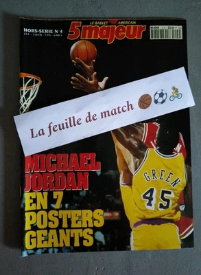 5 Majeur Hors Série Numéro 4 Michael Jordan En 7 Posters Géants  - Image 1 of 4