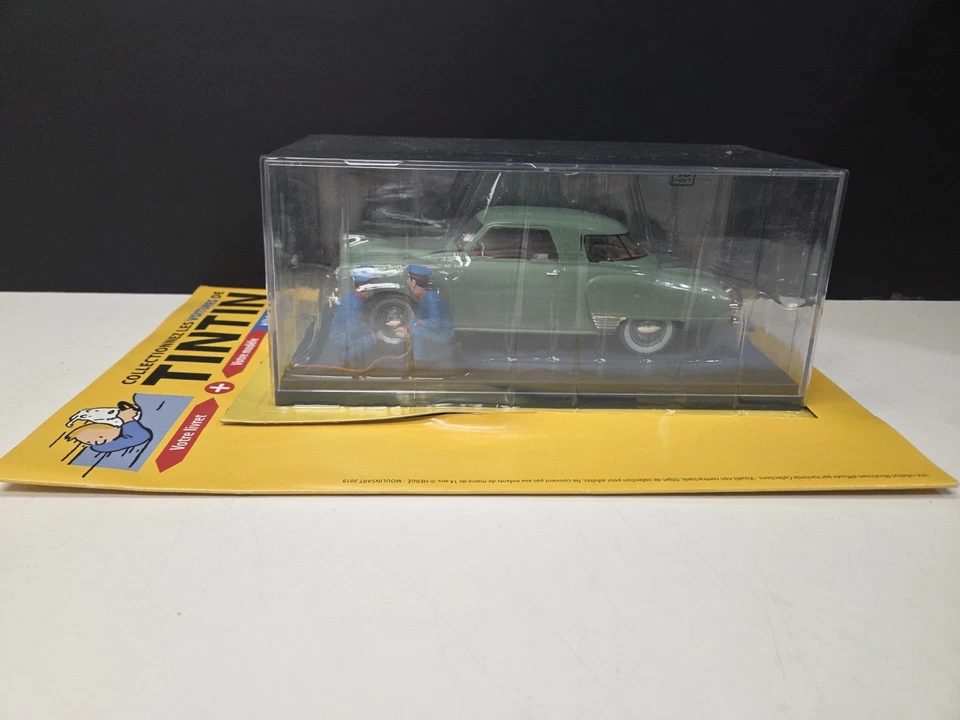 Tintin 1/24 #17 Studebaker Simoun Garage Diecast Car Model with Booklet NEW - Image 1 of 4