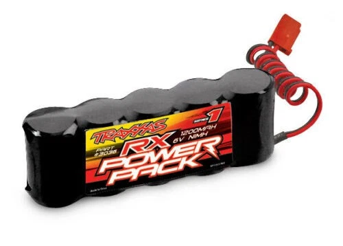 Traxxas RX Power Pack 5 Zellen 1200mAh Straight-Version Flat Empfänger-Akku-Pack - Bild 1 von 1