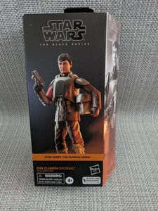 Star Wars The Mandalorian Black Series 6 Inch Figure: Din Djarin (Morak) Hasbro - Picture 1 of 2
