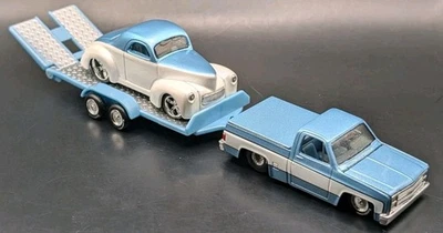 🔥Maisto - Elite Transport - Chevy 1500 1987, Willys 1941 con remolque - Suelto  Foto 1 de 4