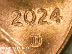 2024 D Uncirculated Lincoln Shield Cent DDO DDR Die Crack in Hair - Picture 1 of 24