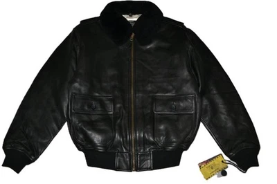 正品 TOP GUN 官方军事 G-1 夹克黑色所有尺寸全新 — 第 1/4 张图片