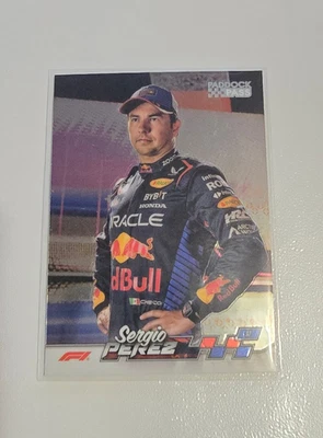 2024 Paddock Pass Sergio Perez Formula 1 #52 Chrome - Image 1 of 2