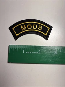 Mods Embroidered Patch - Picture 1 of 1