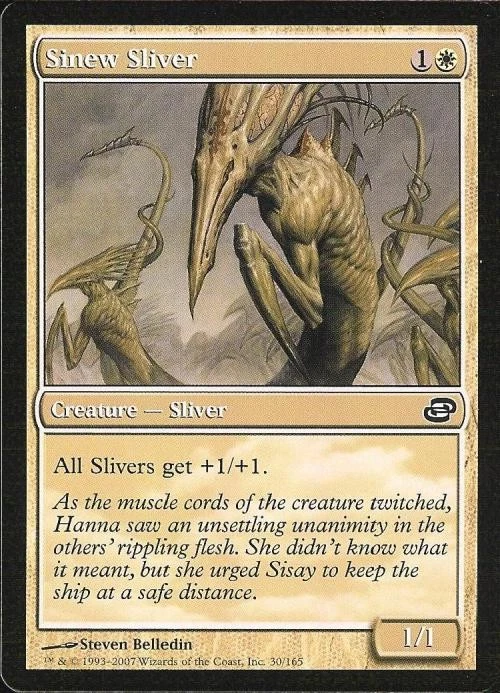 Sinew Sliver - Medium Play MTG Planar Chaos - Image 1 of 1