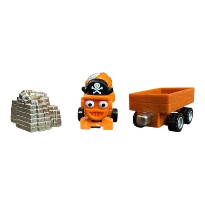 2004 Bob The Builder DIZZY PIRATE W GOLD LOAD Cement *Missing Front Wheels* RARE - Image 1 of 4