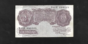 Banco de Inglaterra DIEZ CHELINES 1940 Peppiatt - Imagen 1 de 2