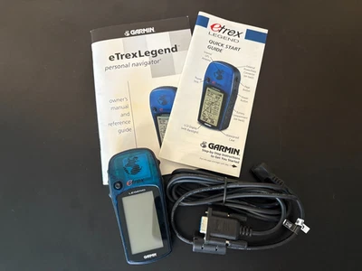 Garmin Etrex Legend Handheld Personal Gps LCD Display Waterproof Tested  - Image 1 of 2