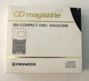 Cargador de 6 CD Pioneer seis discos compactos con funda PRW-172 - Imagen 1 de 3