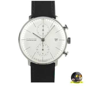 Junghans Max Bill Chronoscope 027/4600.02 Automatik Uhr - Bild 1 von 8