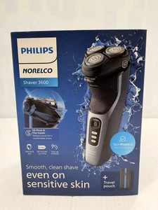 Philips Norelco Electric Shaver 3600 Series Wet and Dry 3000 Series S3243/91 NEW - Picture 1 of 5