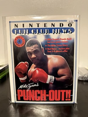 Nintendo Fun Club News #4 (Winter 1987) Mike Tyson’s Punch Out Foto 1 de 4