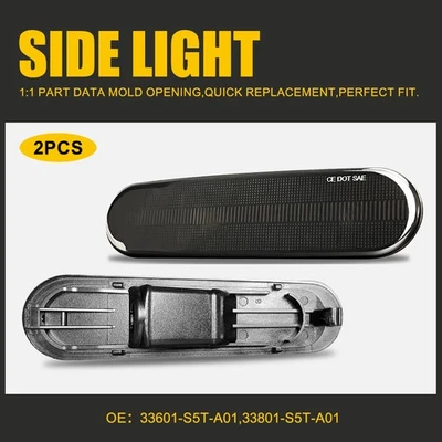 2X Luces LED de parachoques ahumadas para Honda Si Civic EP3 2002-2005 3 puertas Foto 1 de 4