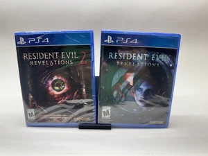 Resident Evil Revelations 1 & 2 PS4 Video Game Lot New Sealed Capcom Horror - Picture 1 of 9