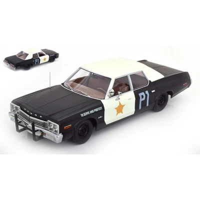 DODGE MONACO BLUESMOBILE LOOK A LIKE 1974 1:18 Kk Scale Movie Modellino Nuovo - Immagine 1 di 3