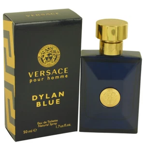 Versace Pour Homme Dylan Blue Men's Cologne 1.7oz/50ml Eau De Toilette Spray - Picture 1 of 4