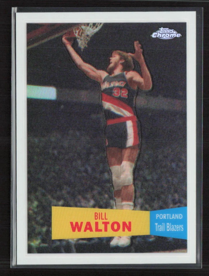2007-08 Topps Chrome #89 Bill Walton /99 - Image 1 of 2