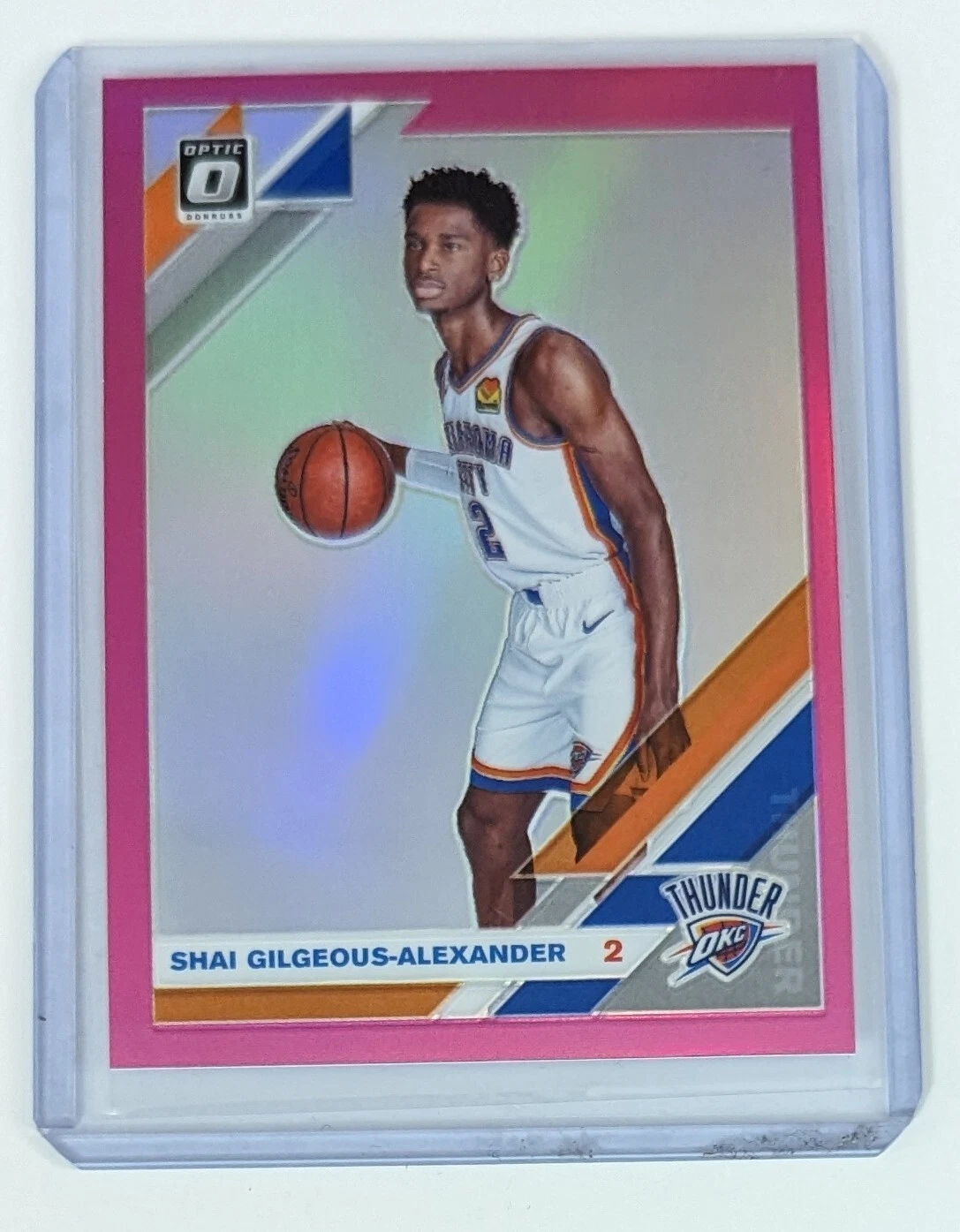 2019-20 Panini Optic Shai Gilgeous-Alexander  SSP Pink /25 #113 OKC Thunder NBA
