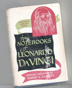 The Notebooks Of Leonardo DaVinci 1957 HC/DJ Modern Library - Bild 1 von 4