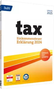 BUHL tax 2025 (für das Steuerjahr 2024), Windows 11/10, Digitaler Download - Bild 1 von 1
