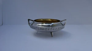 EREVAN, ARMENIA RUSSIA 875 SILVER TWO HANDLE UFO BOWL SUGAR BOWL C 1963-1968 6.4 - Picture 1 of 7