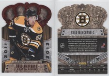 2011-12 Panini Crown Royale Red Brad Marchand #6