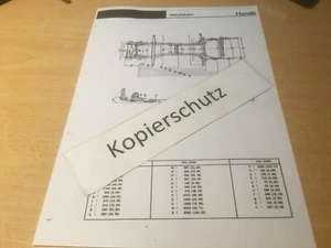 Plano de medición grupo suelo Honda S 800 / SM 800 - Imagen 1 de 1
