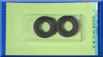 VINTAGE ATLAS 132 SCALE SLOT CAR PARTS SOFT RUBBER TIRES 7/8 INCH 1570-41 - Image 1 of 2