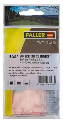 Faller 180696 Minilichteffekte Blitzlicht: einfacher Fotoblitz. Max. Helligkeit - Bild 1 von 2